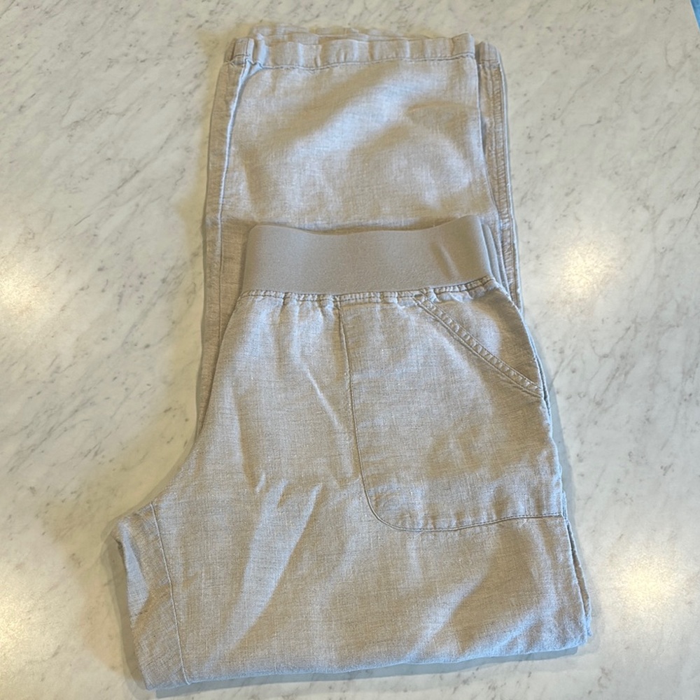 Allen Allen Cream Women's Pants